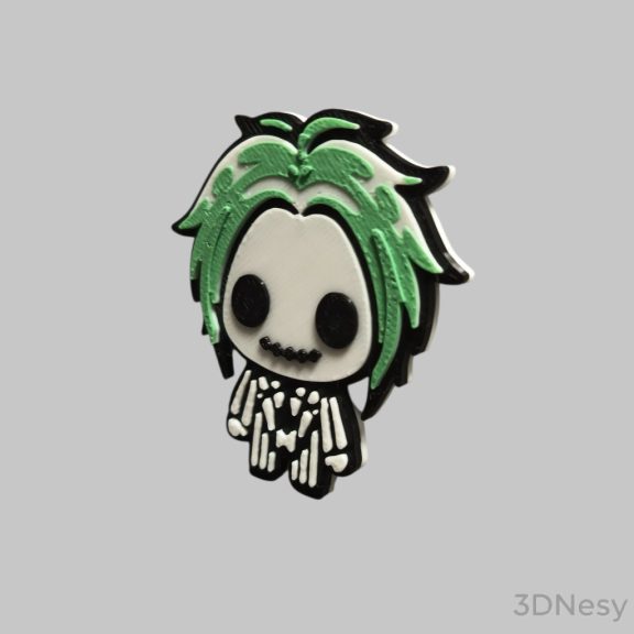 Beetlejuice hűtőmágnes