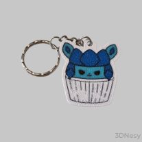 Pokemon Muffin Kulcstartó