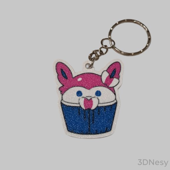 Pokemon Muffin Kulcstartó