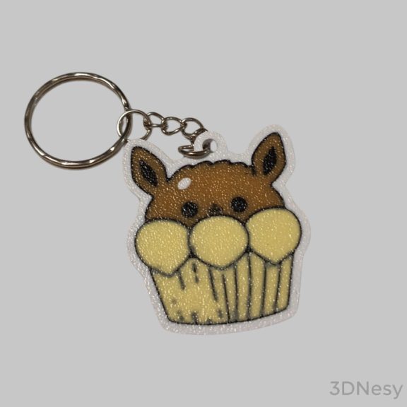 Pokemon Muffin Kulcstartó