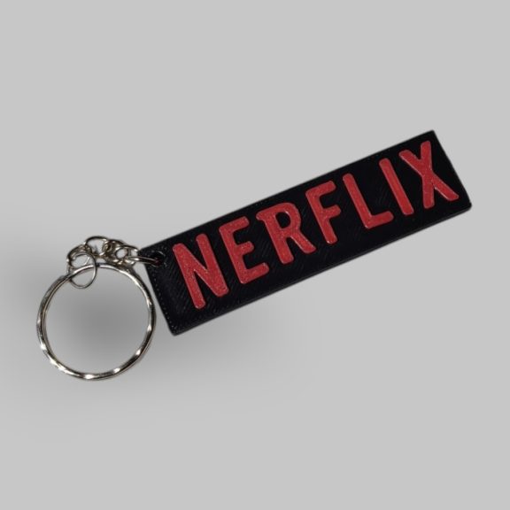 NERFLIX kulcstartó