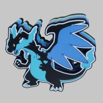 Mega Charizard - Pokemon lámpa