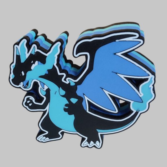 Mega Charizard - Pokemon lámpa