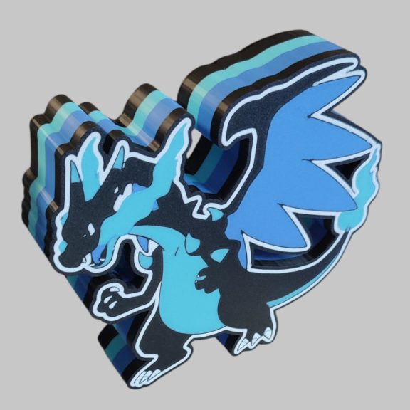 Mega Charizard - Pokemon lámpa