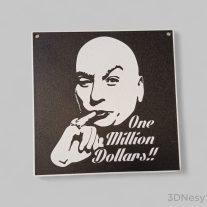 One million dollar's humoros tábla