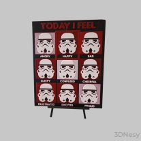 Star Wars Today I Feel Hueforge