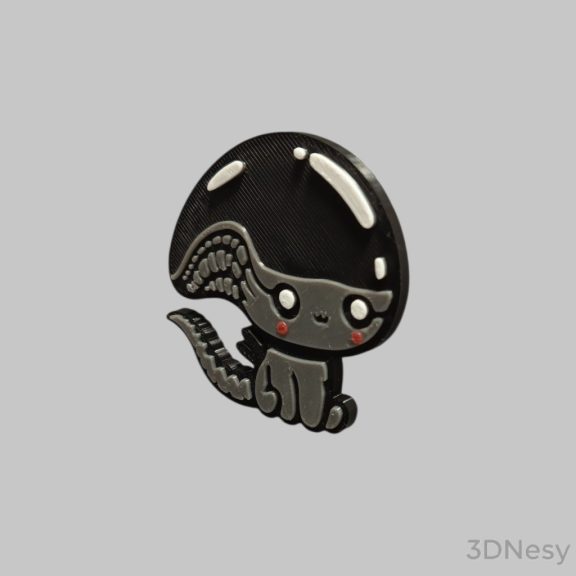 Xenomorph hűtőmágnes