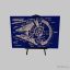 Star Wars Millenium Falcon BluePrint Hueforge