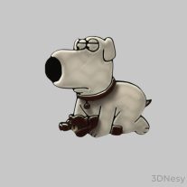 Brian Family Guy hűtőmágnes