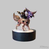 #23 Pokemon - Eevee Evolution Umbreon és Espeon