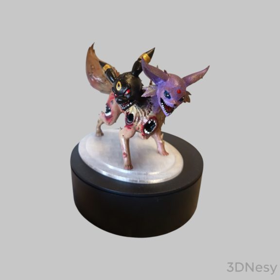#23 Pokemon - Eevee Evolution Umbreon és Espeon