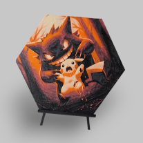 Pokemon Gengar és Pikachu Hueforge
