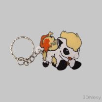 Pokemon - Ponyta kulcstartó