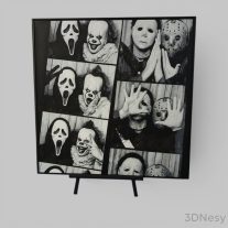 Horror Serial Killer Hueforge