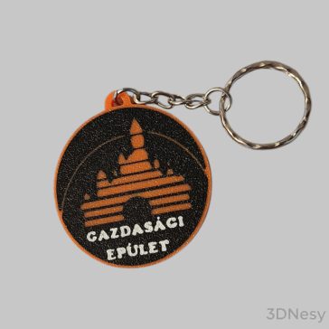 Gazdasági épület kulcstartó