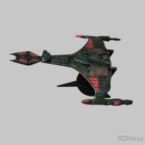 Star Trek - Vor'cha Klingon Csatahajó