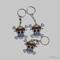 One Piece - Luffy kulcstartó -