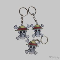 One Piece - Luffy kulcstartó -