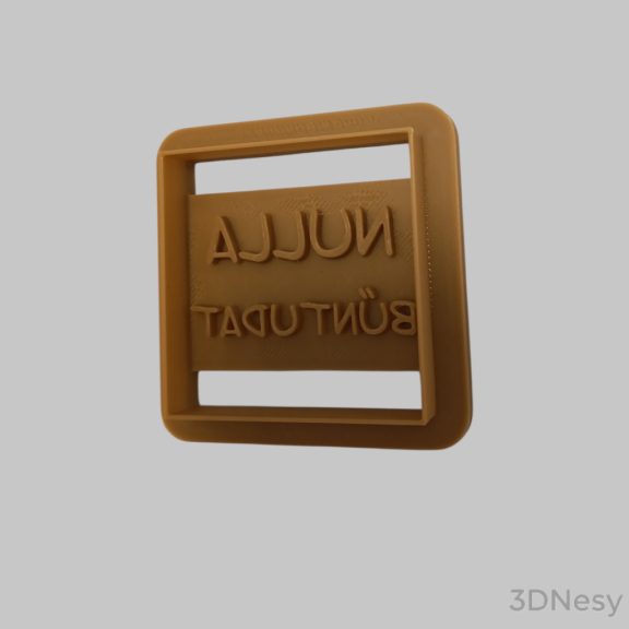 Nulla bűntudat süti kiszúró 6x6