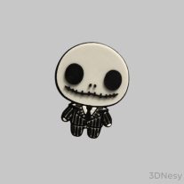 Jack Skellington hűtőmágnes
