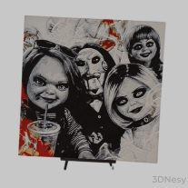 Horror Serial Killer Hueforge