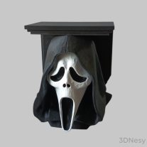 Sikoly Ghostface Polc - Festett