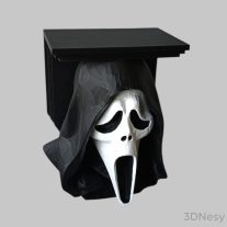 Sikoly Ghostface Polc - Festett