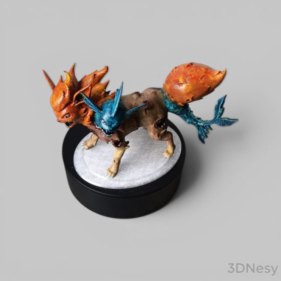 #24 Pokemon - Eevee Evolution Flareon és Vaporeon 
