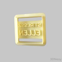 Stressz ellen süti kiszúró 6x6