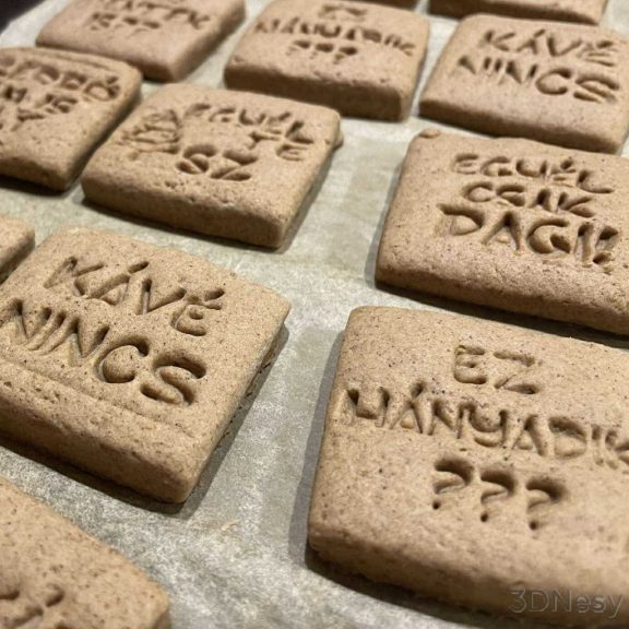 Stressz ellen süti kiszúró 6x6