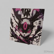 Pokemon Umbreon Hueforge