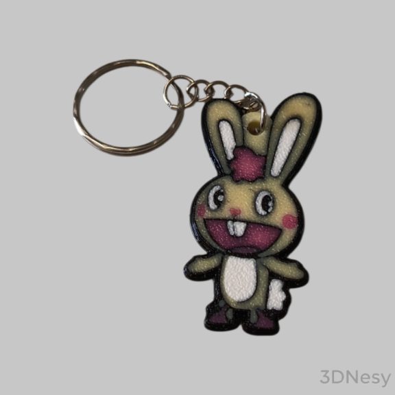 Happy Tree Friends - Cuddles Kulcstartó -