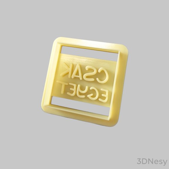 Csak egyet süti kiszúró 6x6