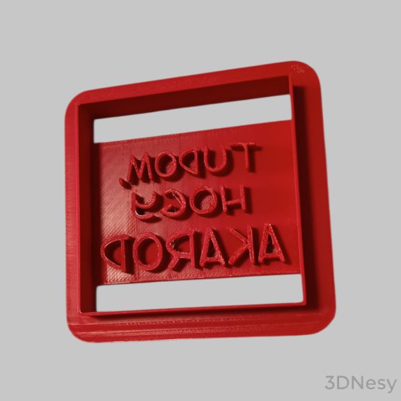 Tudom, hogy akarod süti kiszúró