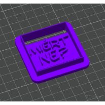 Miért ne? süti kiszúró 6x6