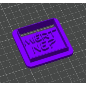 Miért ne? süti kiszúró 6x6