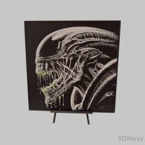 Alien Xenomorph Hueforge