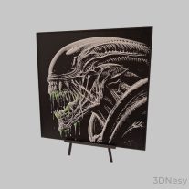 Alien Xenomorph Hueforge