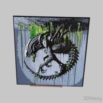 Alien Xenomorph Hueforge