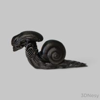 Csiga Xenomorph figura