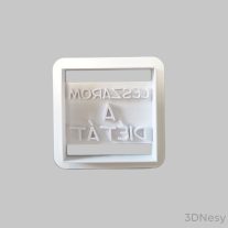 Leszarom a diétát süti kiszúró 6x6