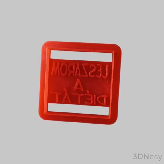 Leszarom a diétát süti kiszúró 6x6