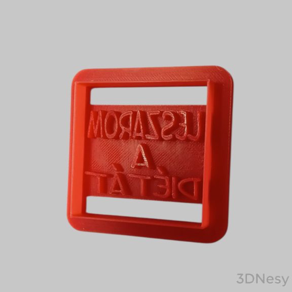 Leszarom a diétát süti kiszúró 6x6