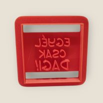 Egyél csak dagi süti kiszúró 6x6