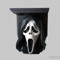 Sikoly Ghostface Polc - Festett V2