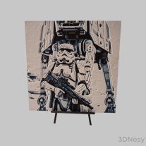 Star Wars Storm TrooperHueforge