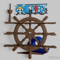 One Piece Kinder Joy Tartó