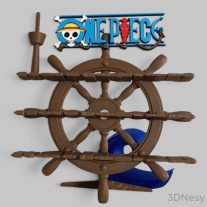 One Piece Kinder Joy Tartó
