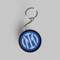 Foci - Inter kulcstartó