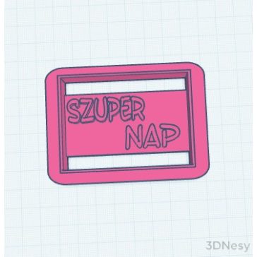 Szuper nap süti kiszúró
